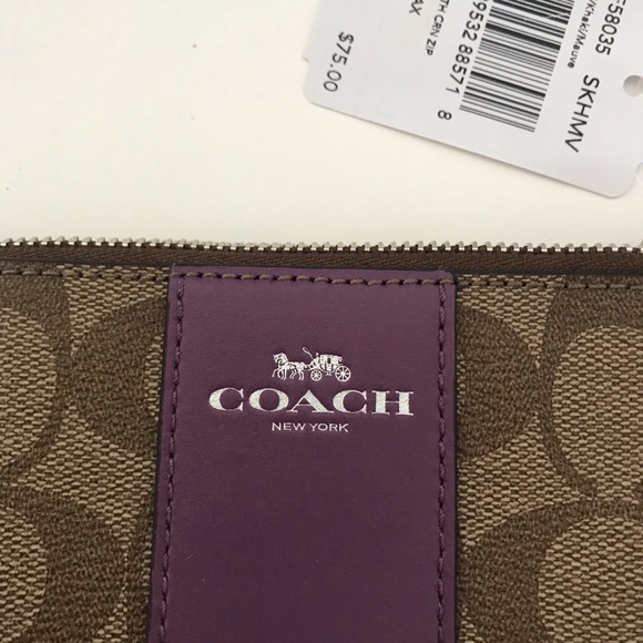 Coach wallet wristlet - Picture 2 of 7